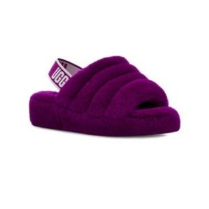 UGG Fluff Yeah Slide slippers in berrylicious